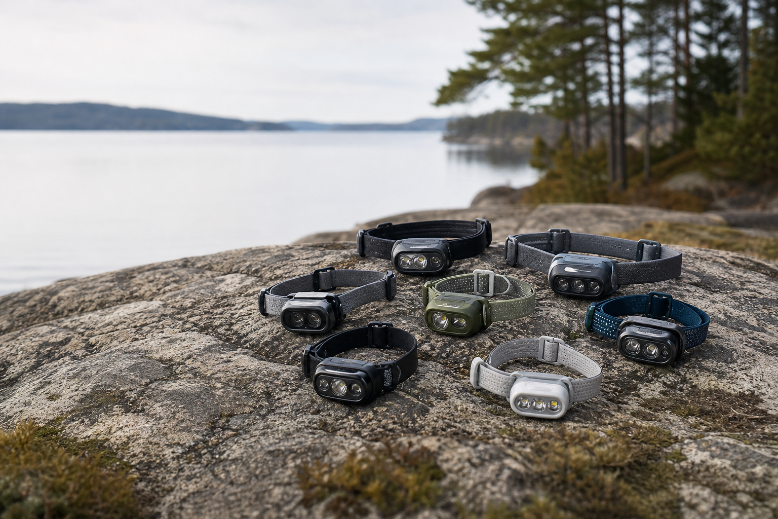 Flera pannlampa jämförs i vårt test